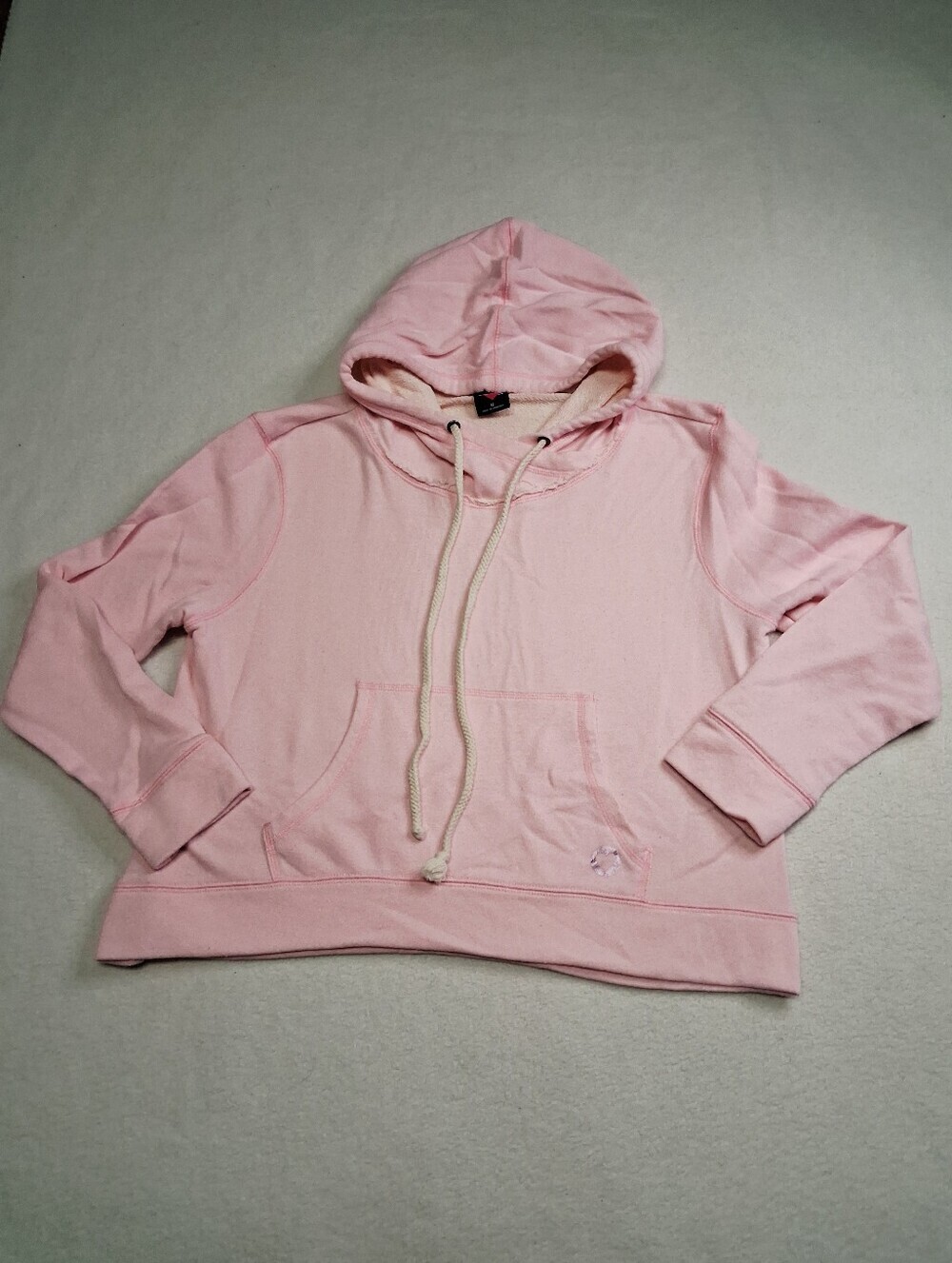 Hard Candy Light Pink Hooded Pullover Sweatshirt